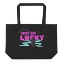 Bad Luck Kitty - Halloween Large Eco Tote