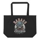 BADASS CAT DAT Large Eco Tote