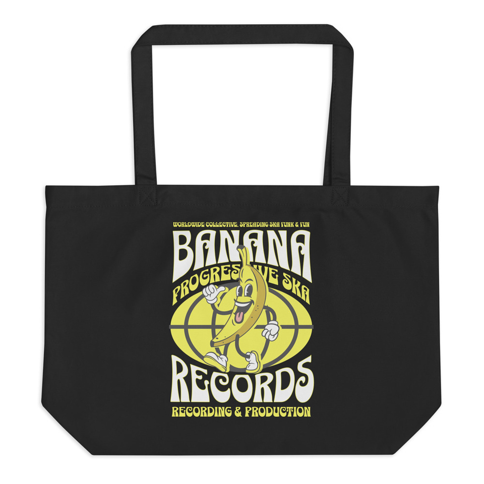 Banana Records - Comic Character Large Eco Tote