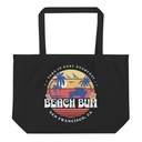 Beach Bum - Sunset Surfing Large Eco Tote