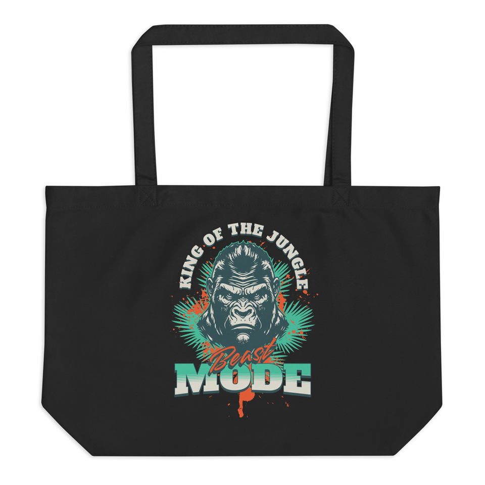 Beast Mode Large Eco Tote