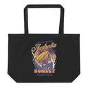 Bells Beach Australia Sunset Surfing Large Eco Tote