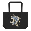 Best Fishing Dad - Typography Large Eco Tote