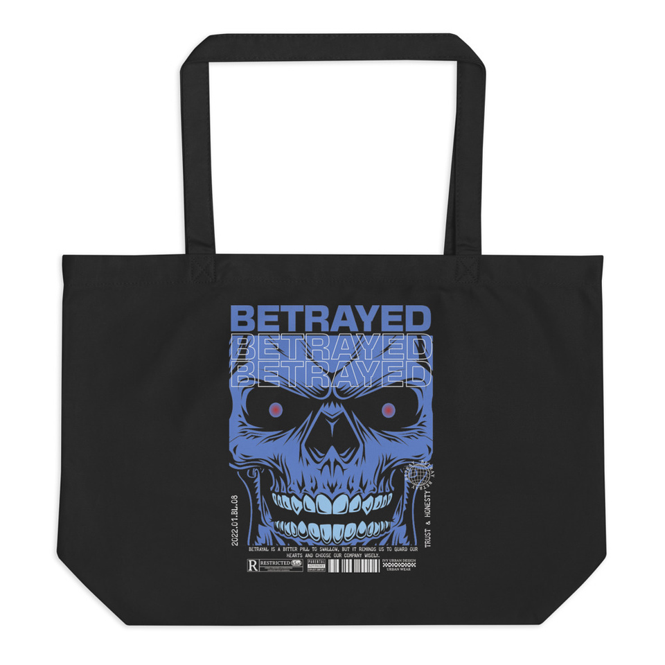 Betrayed Large Eco Tote