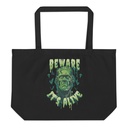 Beware of Frankenstein - Scary Halloween Large Eco Tote
