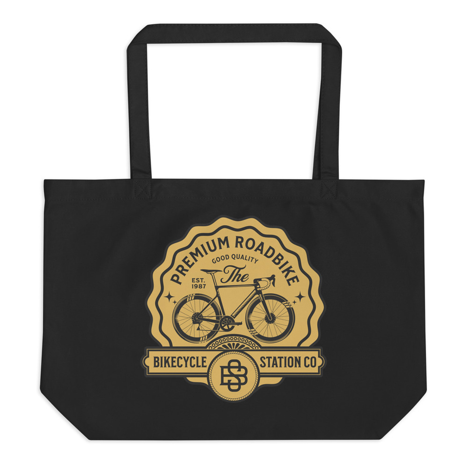 Bikecycle Station Co. - Sports Large Eco Tote