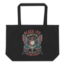 BLACK INK TATTOO Large Eco Tote