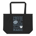 Black Magic Coffee - Simple Cup Large Eco Tote
