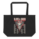 Blood & Basss - Snake and Skull Large Eco Tote