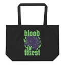 Blood Thirst - Neon Dog Large Eco Tote