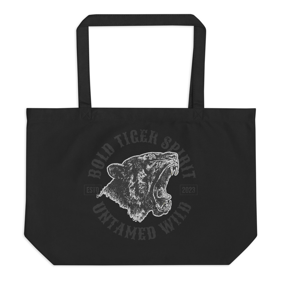 Bold Tiger Spirit Large Eco Tote