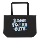 Bone To Be Cute - Halloween Large Eco Tote