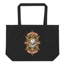 Born To Be Free - Skull Large Eco Tote