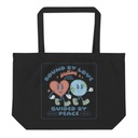 BOUND BY LOVE Large Eco Tote