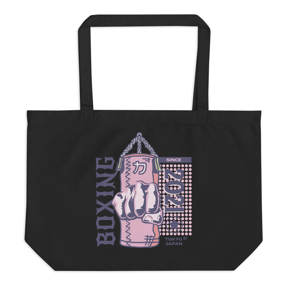 Boxing Fist - Punching Bag Large Eco Tote