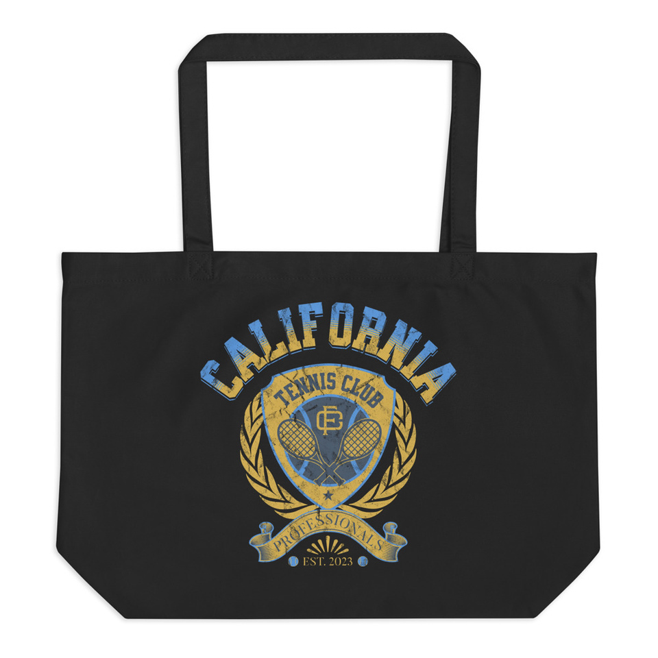 CALIFORNIA TENNIS PROFESSIONALS Large Eco Tote