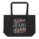 Camp Hair Don't Care Large Eco Tote