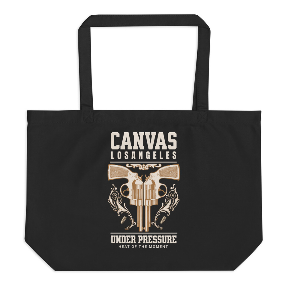 Canvas Los Angeles under pressure Large Eco Tote