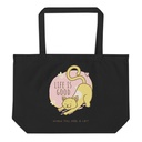 Cat Life - Humor Large Eco Tote