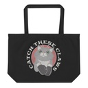 Catch These Claws - Cute Cat Large Eco Tote