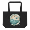 Catch These Waves Shark  Large Eco Tote