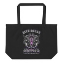 Cerberus Hell Hound Streetwear - Dark Aesthetic Large Eco Tote