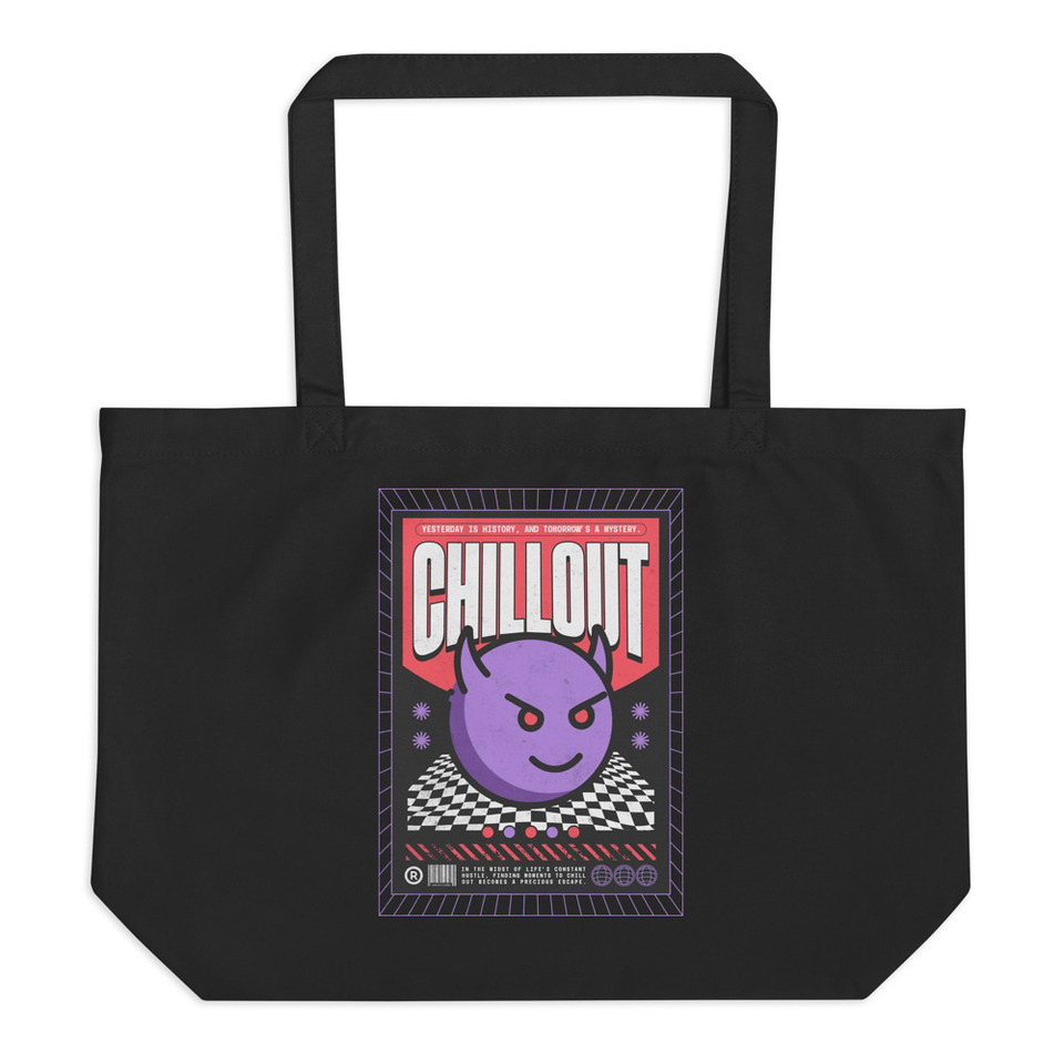 Chillout Streetwear Large Eco Tote