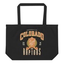 Colorado Raptors - Rugby Sports Team Large Eco Tote