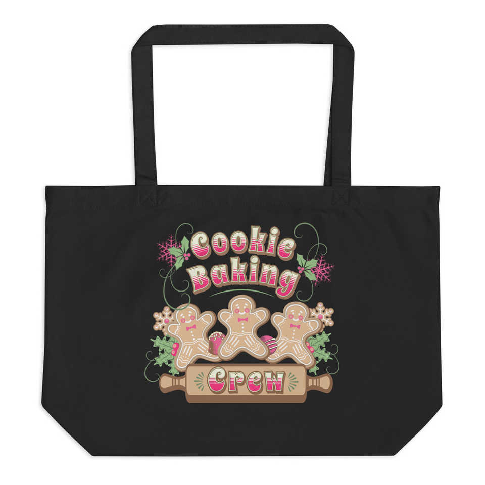 Cookie Baking Crew Large Eco Tote