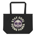 Cool Panda with Sunglasses -  Large Eco Tote