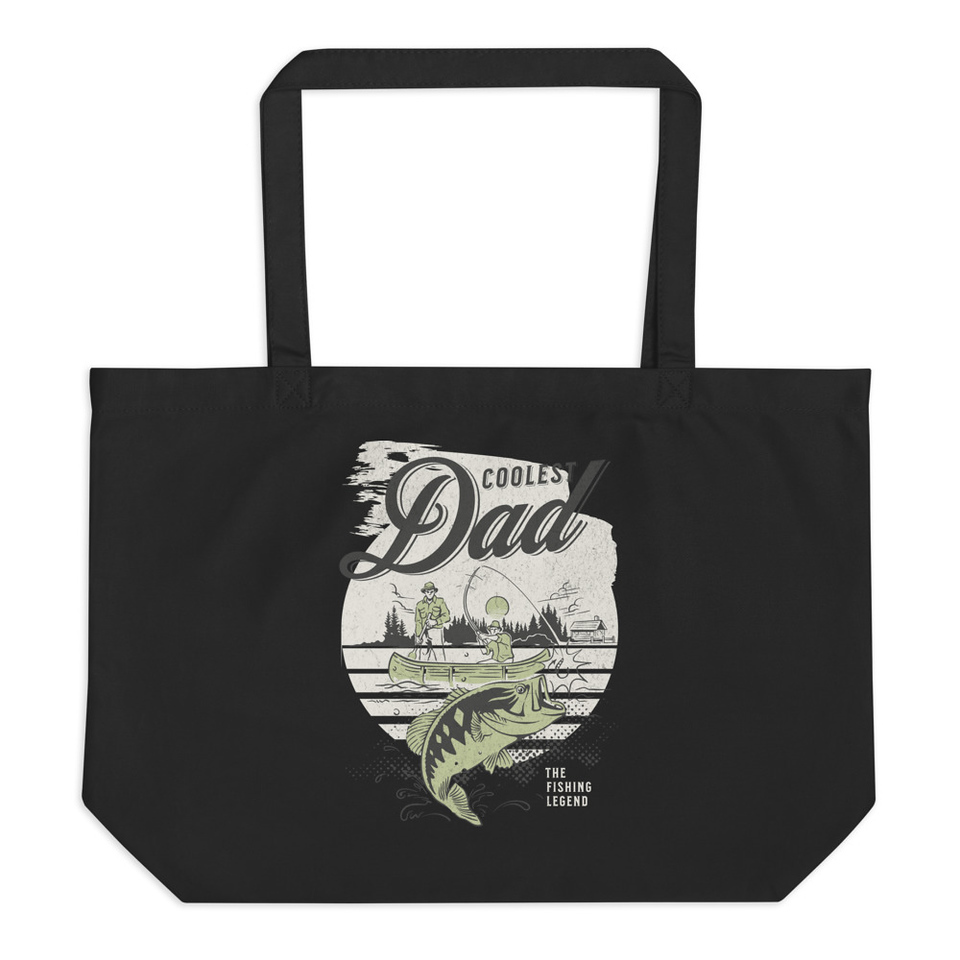 Coolest Dad Large Eco Tote