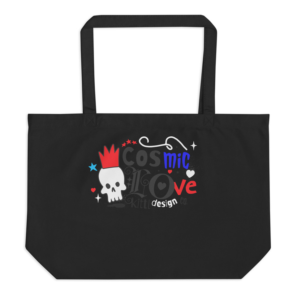 Cosmic Love Large Eco Tote