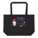 Cosmic Love Large Eco Tote