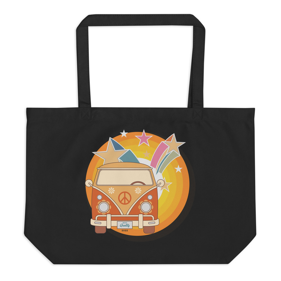 Crafted in Kittl Large Eco Tote