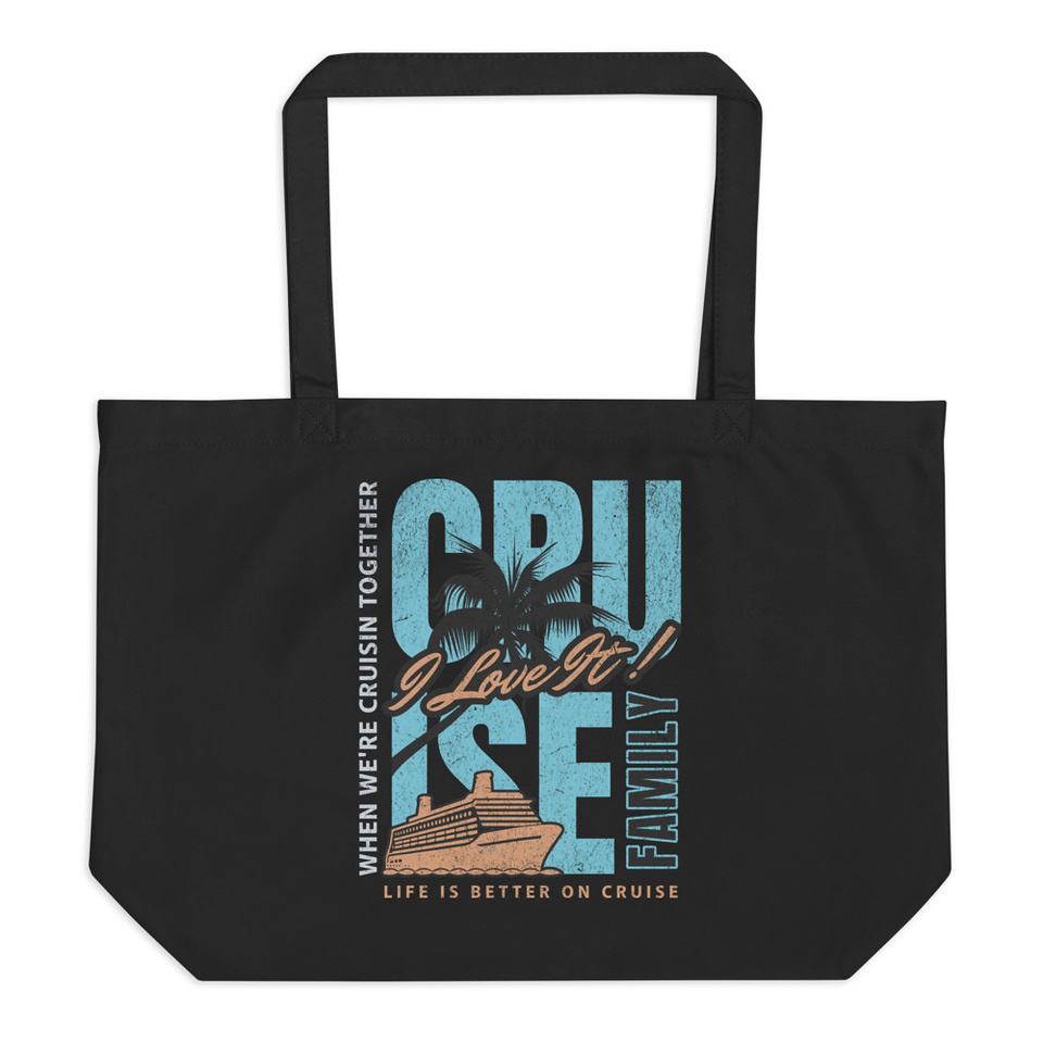 Cruise Ship Large Eco Tote