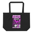 Cyber Punk Escape - Japanese Anime Large Eco Tote