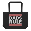 Dads Rule (1) Large Eco Tote