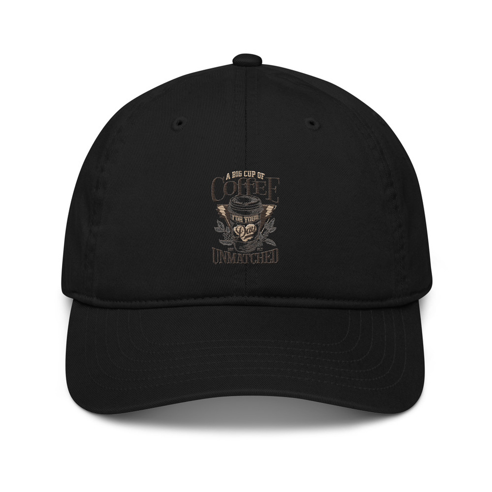 A Big Cup of Coffee Organic Baseball Cap