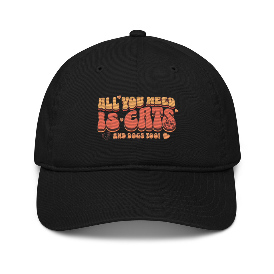 All You Need Organic Baseball Cap