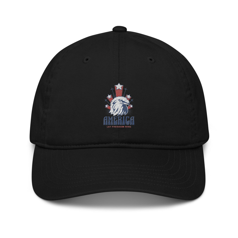 America Organic Baseball Cap