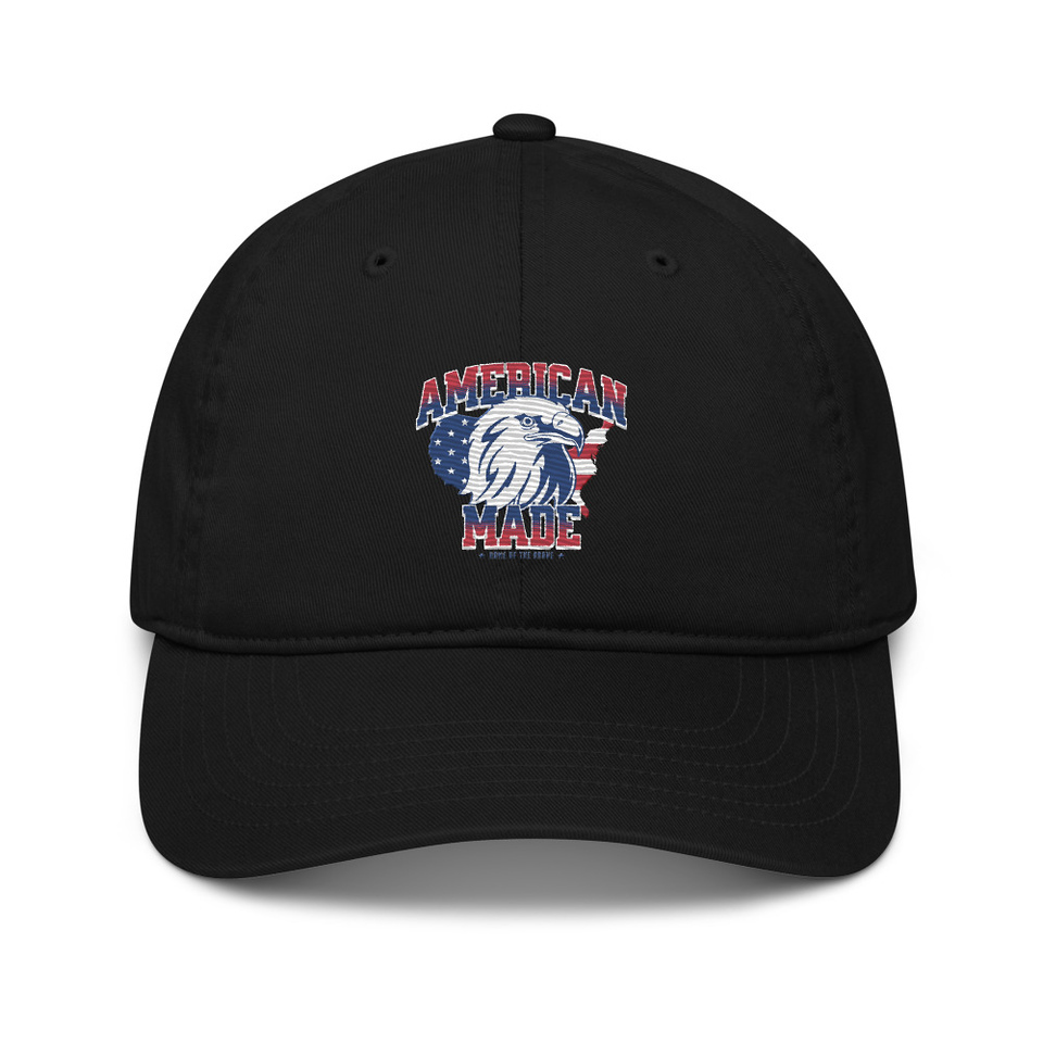 American Made Organic Baseball Cap
