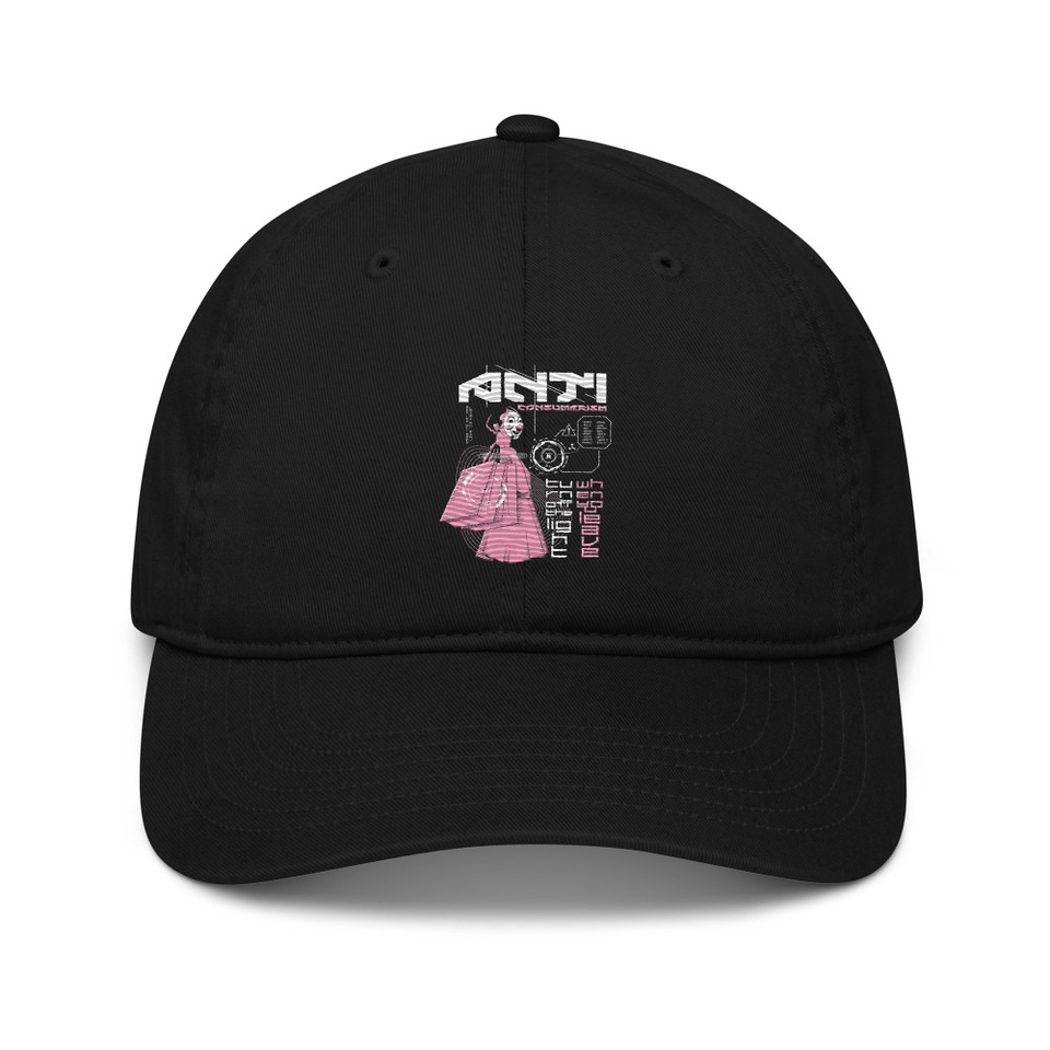 Anti Consumerism - Futuristic Organic Baseball Cap