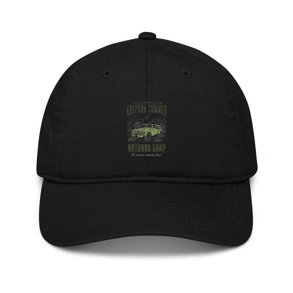 Arizona Outdoor Camp - Classic Truck Organic Baseball Cap