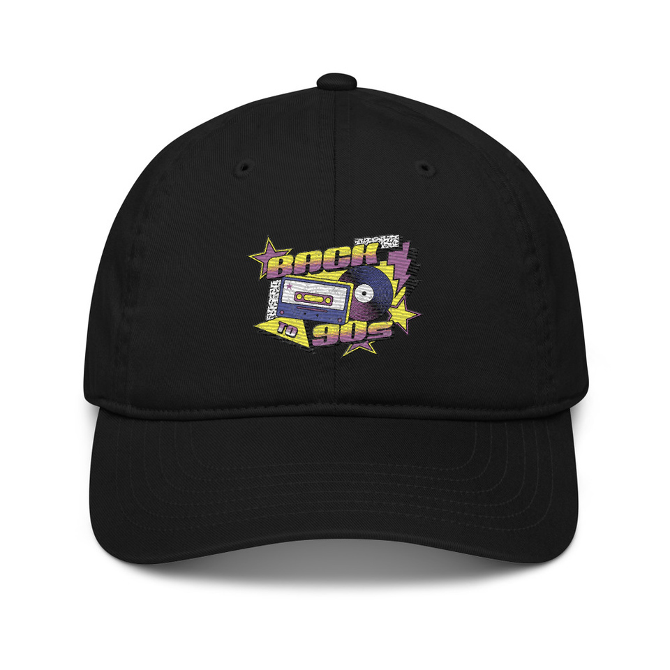 Back to 90s Organic Baseball Cap