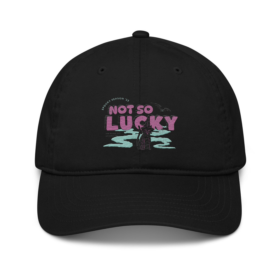 Bad Luck Kitty - Halloween Organic Baseball Cap