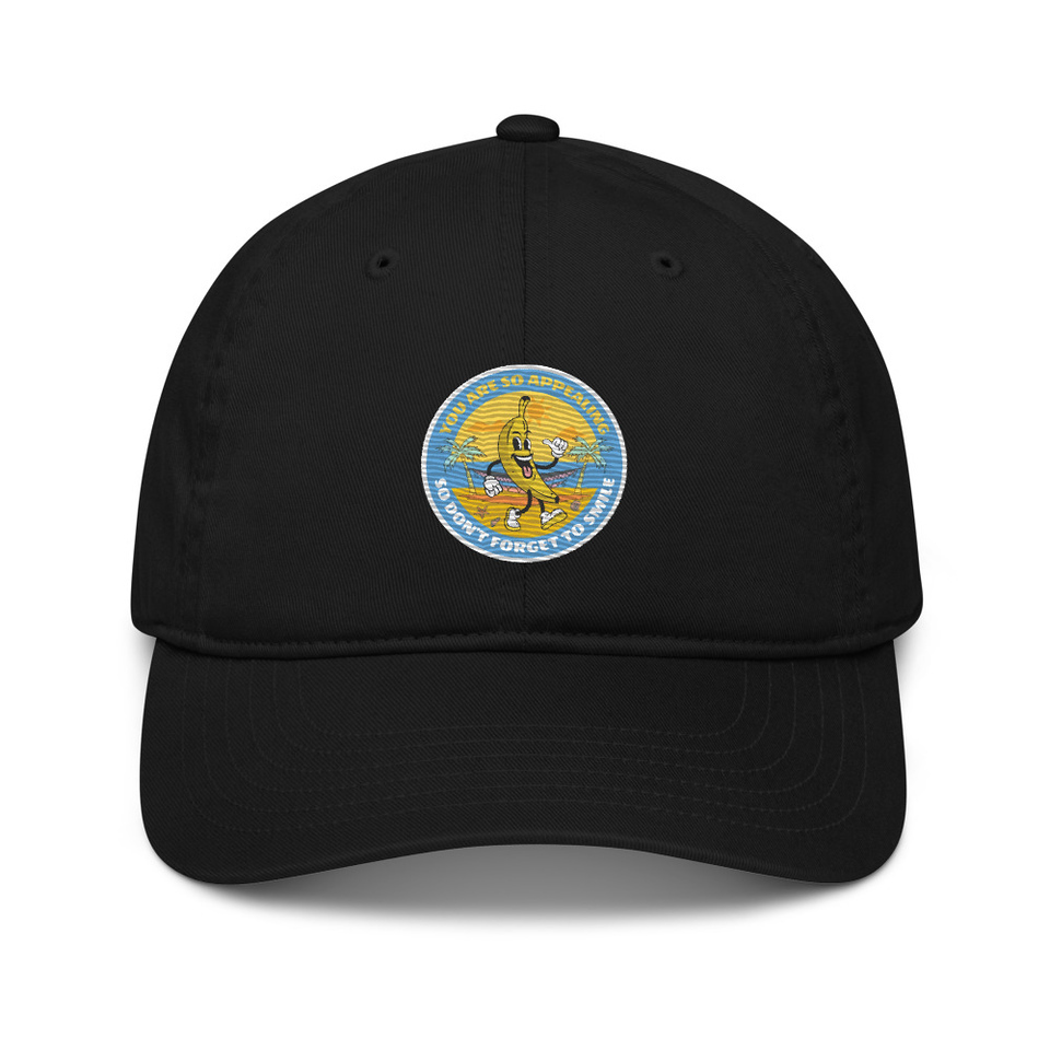 Banana project _-) Organic Baseball Cap