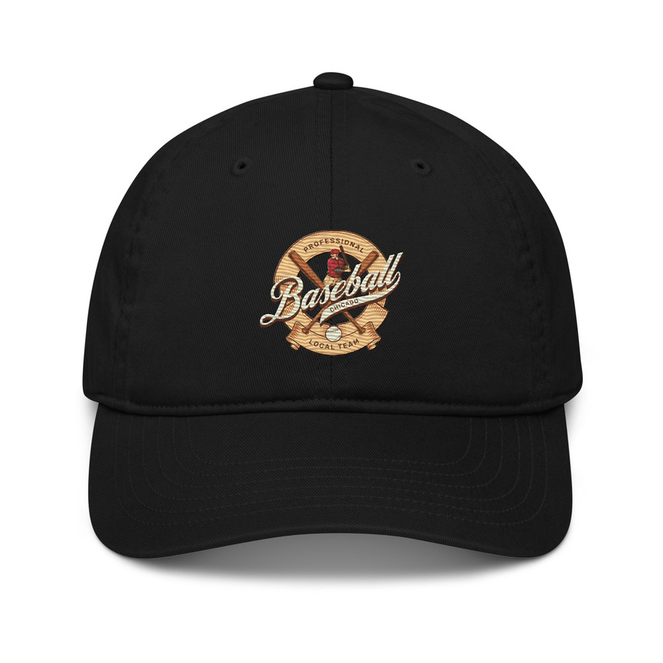 Baseball Team - College Sports Organic Baseball Cap
