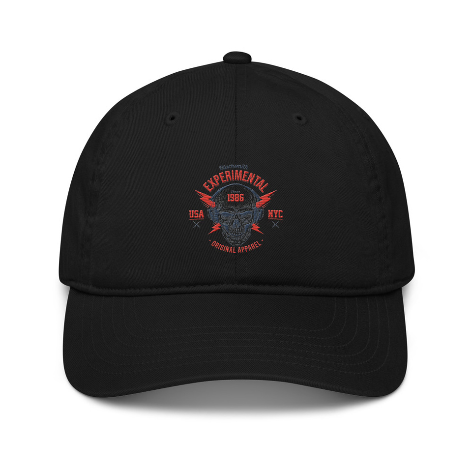 Blacksmith Experimental - Rock Skull Organic Baseball Cap