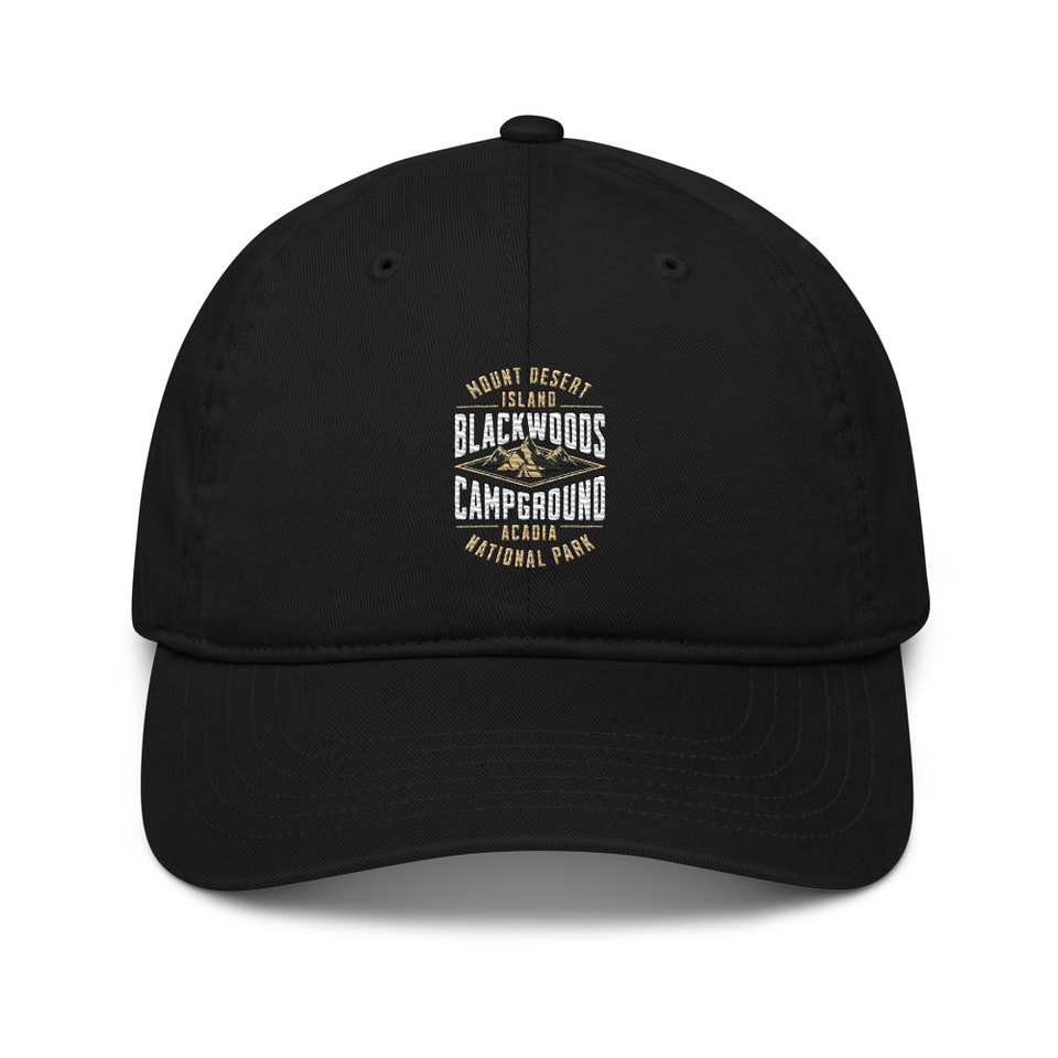 Blackwoods Campground - Mountain Adventure Organic Baseball Cap