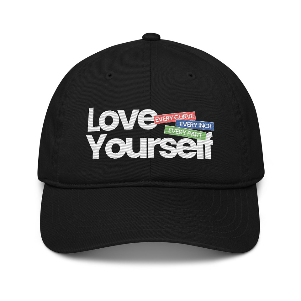 Body Positivity Organic Baseball Cap